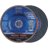 PFERD - POLIFAN Flap Disc Zirconia - STEEL PFC 180 Z 50 SGP-STRONG | 67788180 5